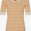 Marie Lund T-Shirts T-Shirt Frauen Ecru / Orange -Marie Lund Verkaufs 082dda02baebba7ed319aa9e688c795c