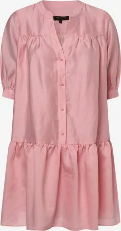 Marie Lund Blusenkleider Kleid Frauen Rosa