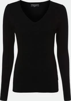 Marie Lund Basic Pullover Pullover Frauen Schwarz