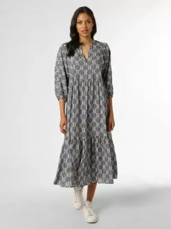 Marie Lund Midikleider Kleid Frauen Taubenblau