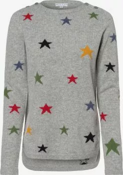 Marie Lund Feinstrickpullover Pullover Frauen Grau