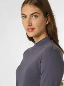 Marie Lund Langarmshirts Shirt Frauen Dunkelblau -Marie Lund Verkaufs 15d88d5a7b5b3d18f3628a6441d23269
