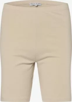 Marie Lund Shorts Skinny Hose Frauen Sand