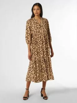 Marie Lund Midikleider Kleid Frauen Beige