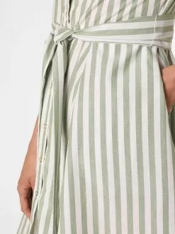 Marie Lund Blusenkleider Kleid Frauen Dunkelgrün / Weiß -Marie Lund Verkaufs 208ae69df989ed90c7e9ebf8f6f29192