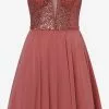 Marie Lund Cocktailkleider Abendkleid Frauen Altrosa -Marie Lund Verkaufs 226433df4c7ee616ec7190baed0d9035