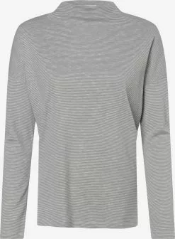 Marie Lund Langarmshirts Shirt Frauen Graumeliert