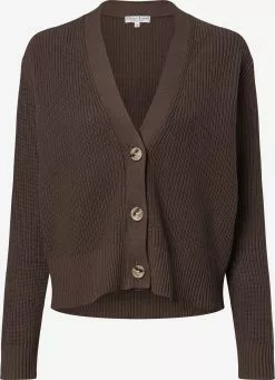 Marie Lund Strickjacken Strickjacke Frauen Braun