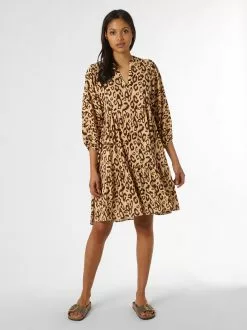 Marie Lund Minikleider Kleid Frauen Beige