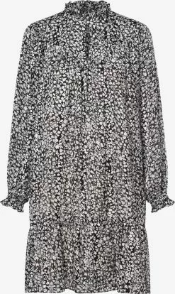 Marie Lund Blusenkleider Blusenkleid Frauen Schwarz