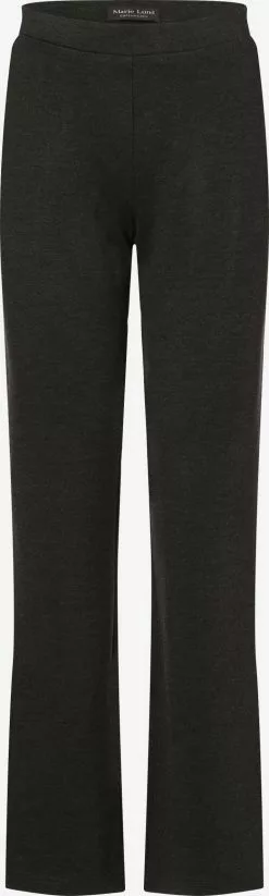 Marie Lund Hosen Flared Hose Frauen Anthrazit