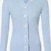 Marie Lund Strickjacken Strickjacke Frauen Hellblau -Marie Lund Verkaufs 462809238c4079cb223fca3ab70895f3