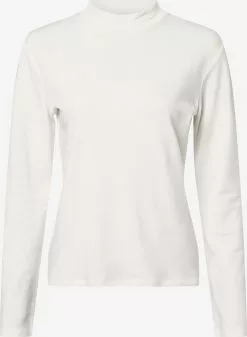 Marie Lund Langarmshirts Shirt Frauen Beige