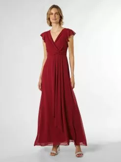 Marie Lund Abendkleider Kleid Frauen Bordeaux