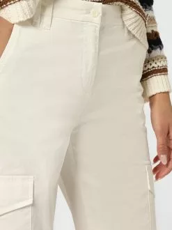 Marie Lund Cargohosen Regular Cargohose Frauen Weiß -Marie Lund Verkaufs 4db9752b2a41233547747270d0d9b0cf