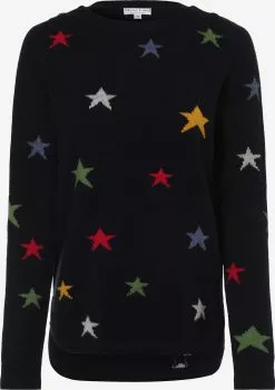 Marie Lund Feinstrickpullover Pullover Frauen Schwarz