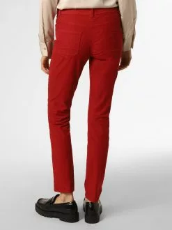 Marie Lund Stoffhosen Slimfit Hose Frauen Rot -Marie Lund Verkaufs 7121abda0ea4b429414050d91cfb5af7
