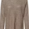 Marie Lund Basic Pullover Pullover Frauen Braun -Marie Lund Verkaufs 77989b9b5e1abadc1539d5b11260f21f