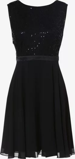 Marie Lund Cocktailkleider Cocktailkleid Frauen Marine