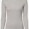 Marie Lund Langarmshirts Shirt Frauen Grau / Taupe