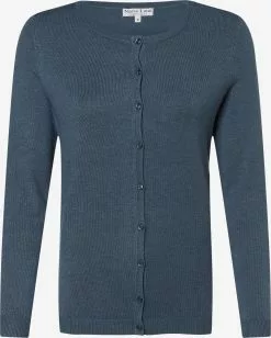 Marie Lund Strickjacken Strickjacke Frauen Blau