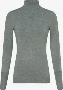 Marie Lund Rollkragenpullover Pullover Frauen Hellgrün