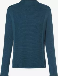 Marie Lund Basic Pullover Pullover Frauen Blau