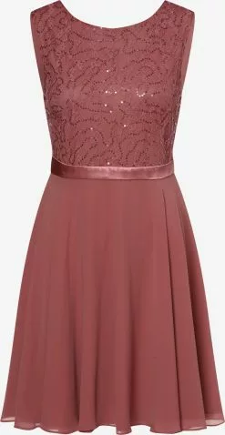 Marie Lund Cocktailkleider Abendkleid Frauen Rosa