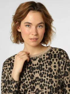 Marie Lund Langarmshirts Shirt Frauen Beige / Schwarz -Marie Lund Verkaufs a890627cc504b54ea578b095d3a9243e