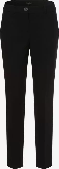 Marie Lund Stoffhosen Regular Hose Frauen Marine