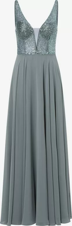 Marie Lund Abendkleider Abendkleid Frauen Jade