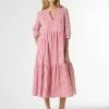 Marie Lund Maxikleider Kleid Zora Frauen Pink -Marie Lund Verkaufs b993bb7bc8e7778fa2dc36f1f3daf06c
