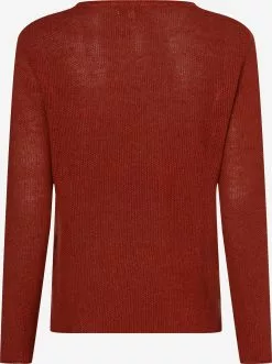 Marie Lund Basic Pullover Pullover Frauen Rostbraun -Marie Lund Verkaufs c9a370b609d635654690ddb3d3a06428