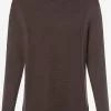 Marie Lund Basic Pullover Pullover Frauen Taupe -Marie Lund Verkaufs ce2a0b730692a3643338d24346144eb4
