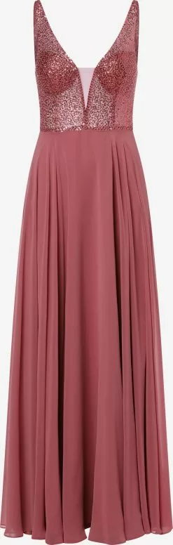 Marie Lund Abendkleider Abendkleid Frauen Pink