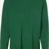 Marie Lund Basic Pullover Pullover Frauen Grün -Marie Lund Verkaufs d434d2d15351f61e7bc3dfcc94764882