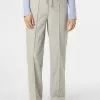 Marie Lund Stoffhosen Loosefit Hose Frauen Hellgrau -Marie Lund Verkaufs e021814f57a09e9ce57db24efdc40272