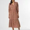 Marie Lund Midikleider Kleid Frauen Braun -Marie Lund Verkaufs e760d8e424e4b94869787a8f8a1a916c