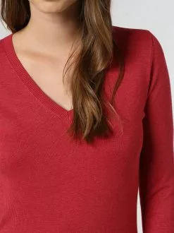 Marie Lund Basic Pullover Pullover Frauen Rot -Marie Lund Verkaufs f76a8c7ff3dba51ebdf39a970d825d96